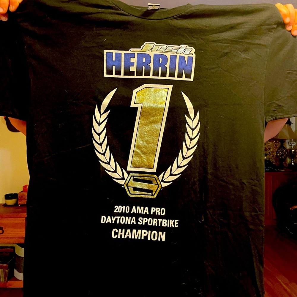 Josh Herrin LIMITED EDITION 2010 sport bike champion Daytona